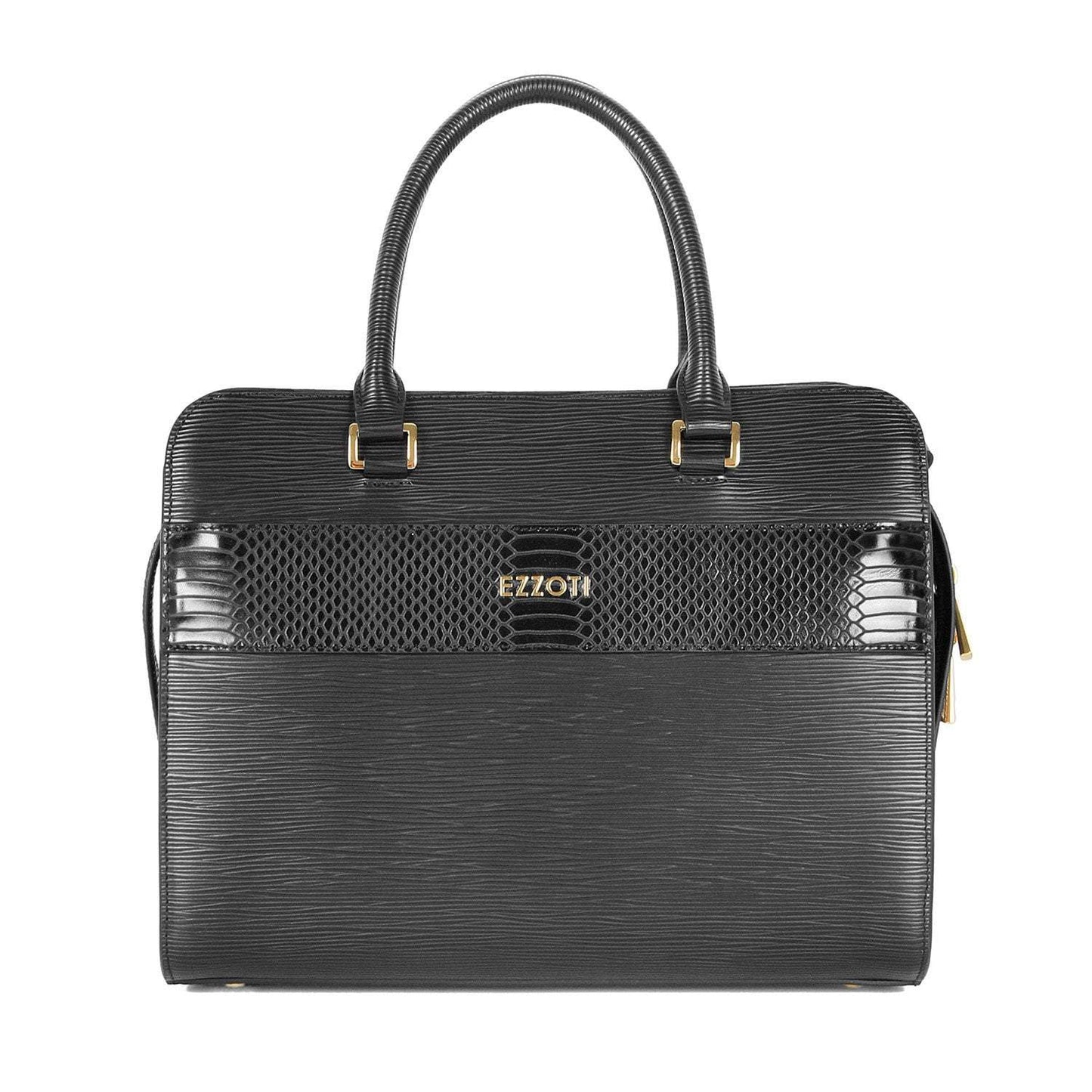 Julieta Leather Shoulder Tote - Medium - EZZOTI