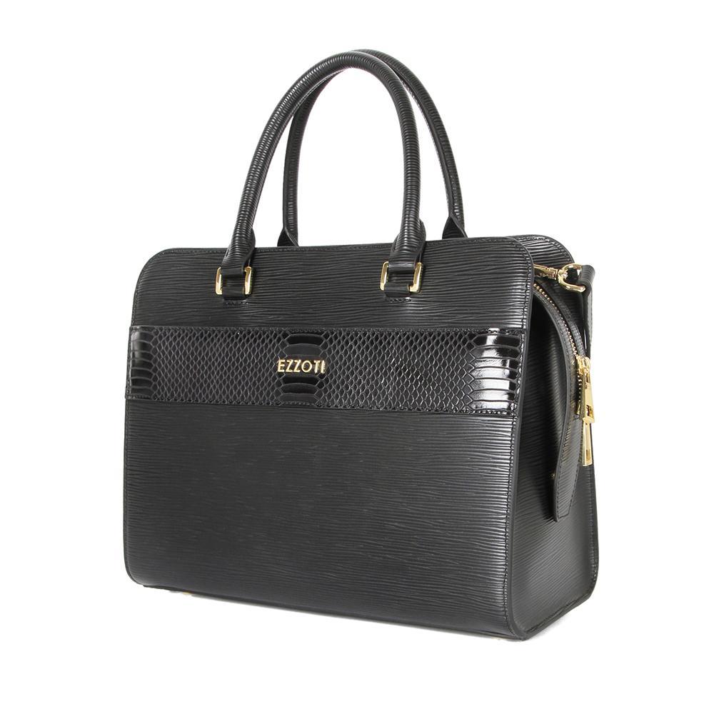 Julieta Leather Shoulder Tote - Medium - EZZOTI