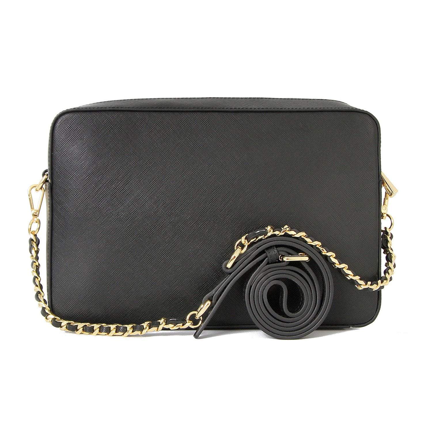 Elise Leather Crossbody Bag - Large - EZZOTI
