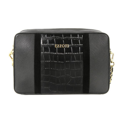 Elise Leather Crossbody Bag - Large - EZZOTI