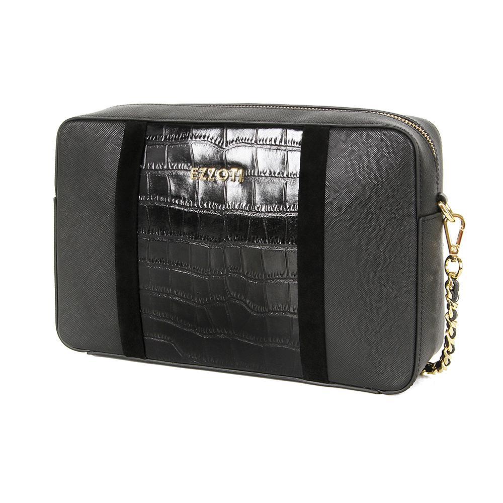 Elise Leather Crossbody Bag - Large - EZZOTI