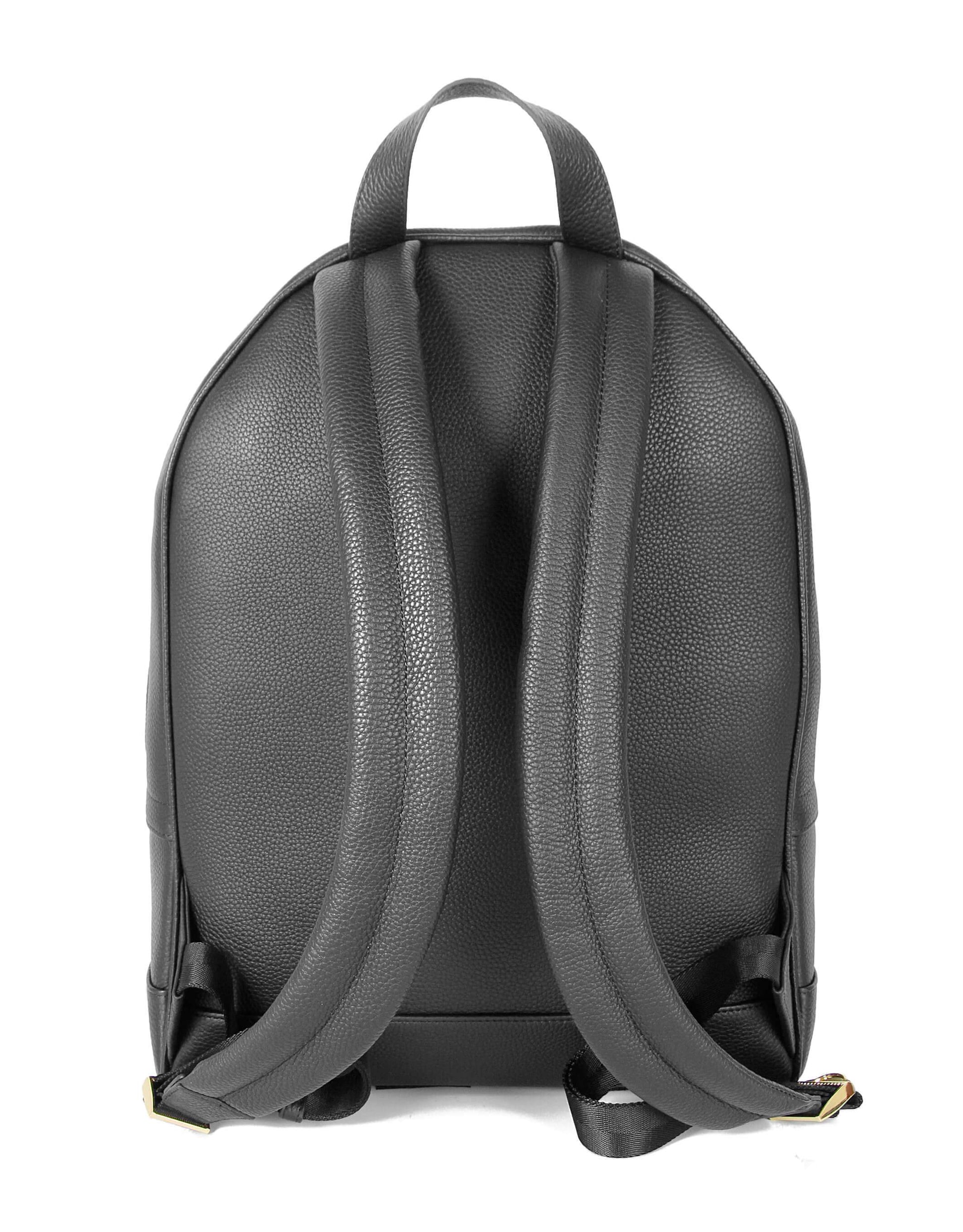 Enzo Soft Grain and Crocodile Embossed Leather Backpack - EZZOTI
