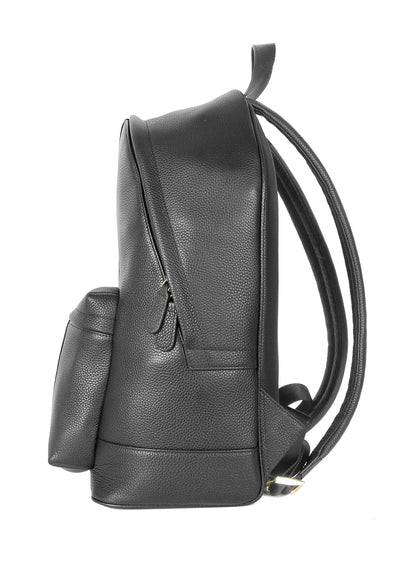 Enzo Soft Grain and Crocodile Embossed Leather Backpack - EZZOTI