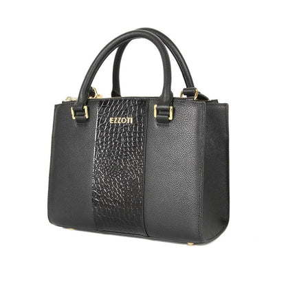 Francesca Leather Tote - Small - EZZOTI