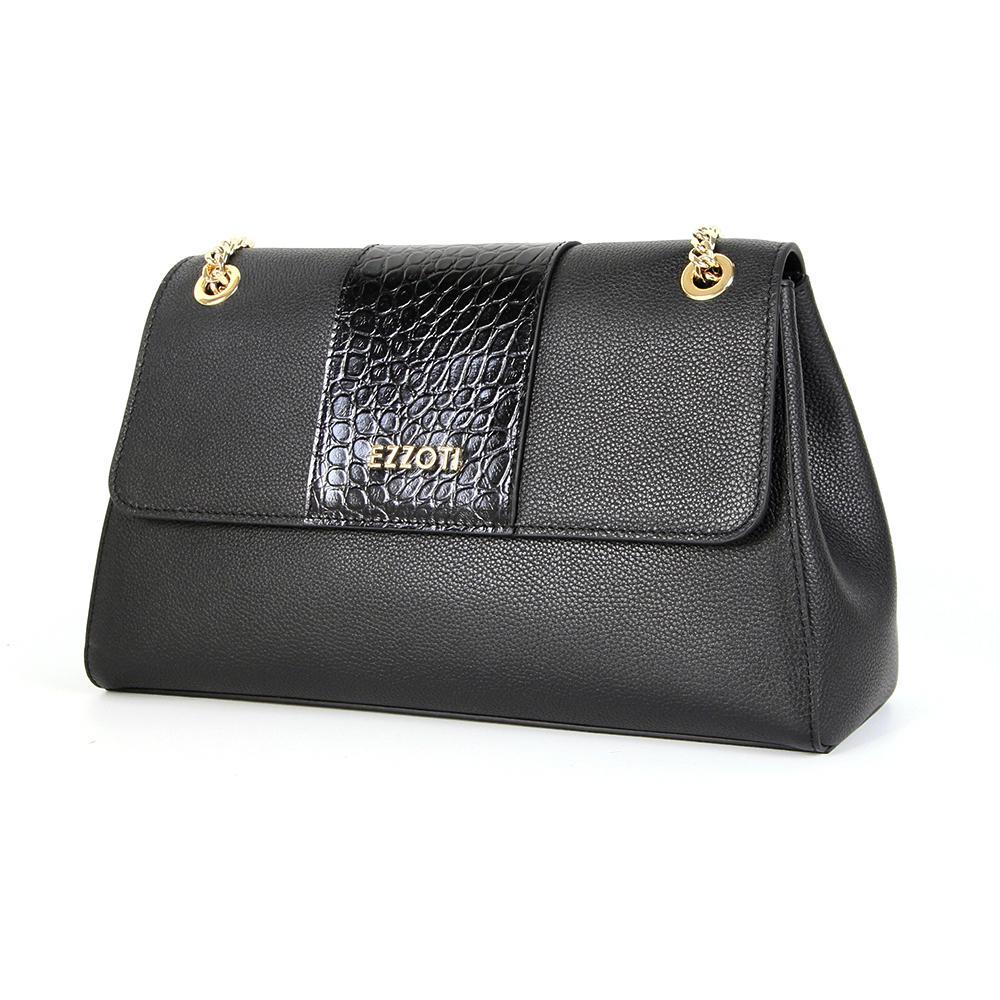 Gabriella Leather Shoulder Bag - Medium - EZZOTI