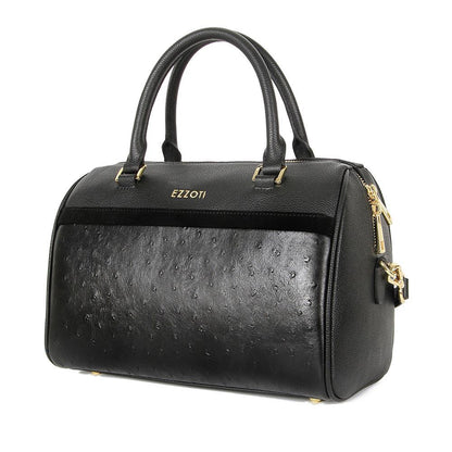 Maya Leather Shoulder Bag - Medium - EZZOTI