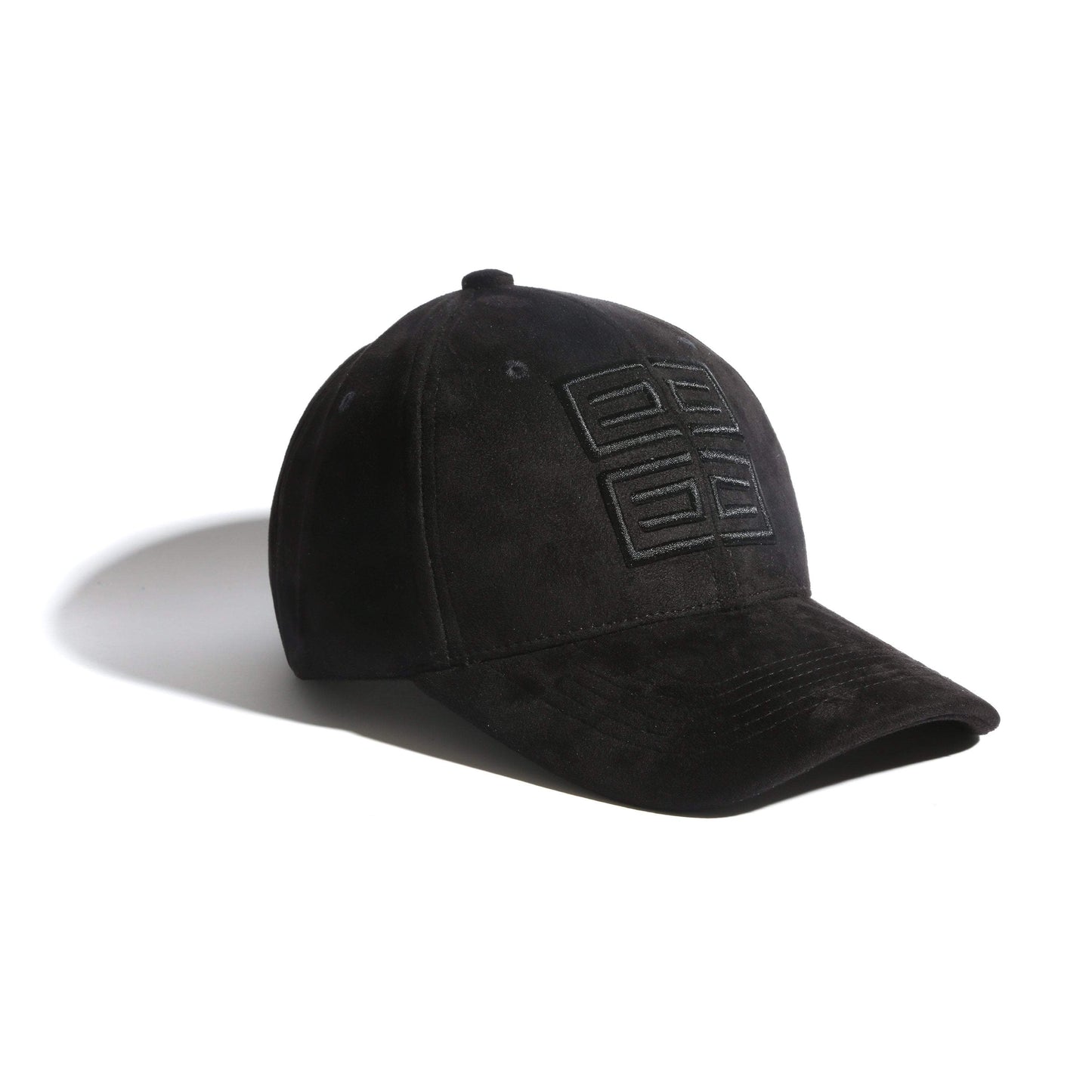 Paris Suede Baseball Cap - Black - EZZOTI