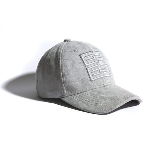 Paris Suede Baseball Cap - Grey - EZZOTI