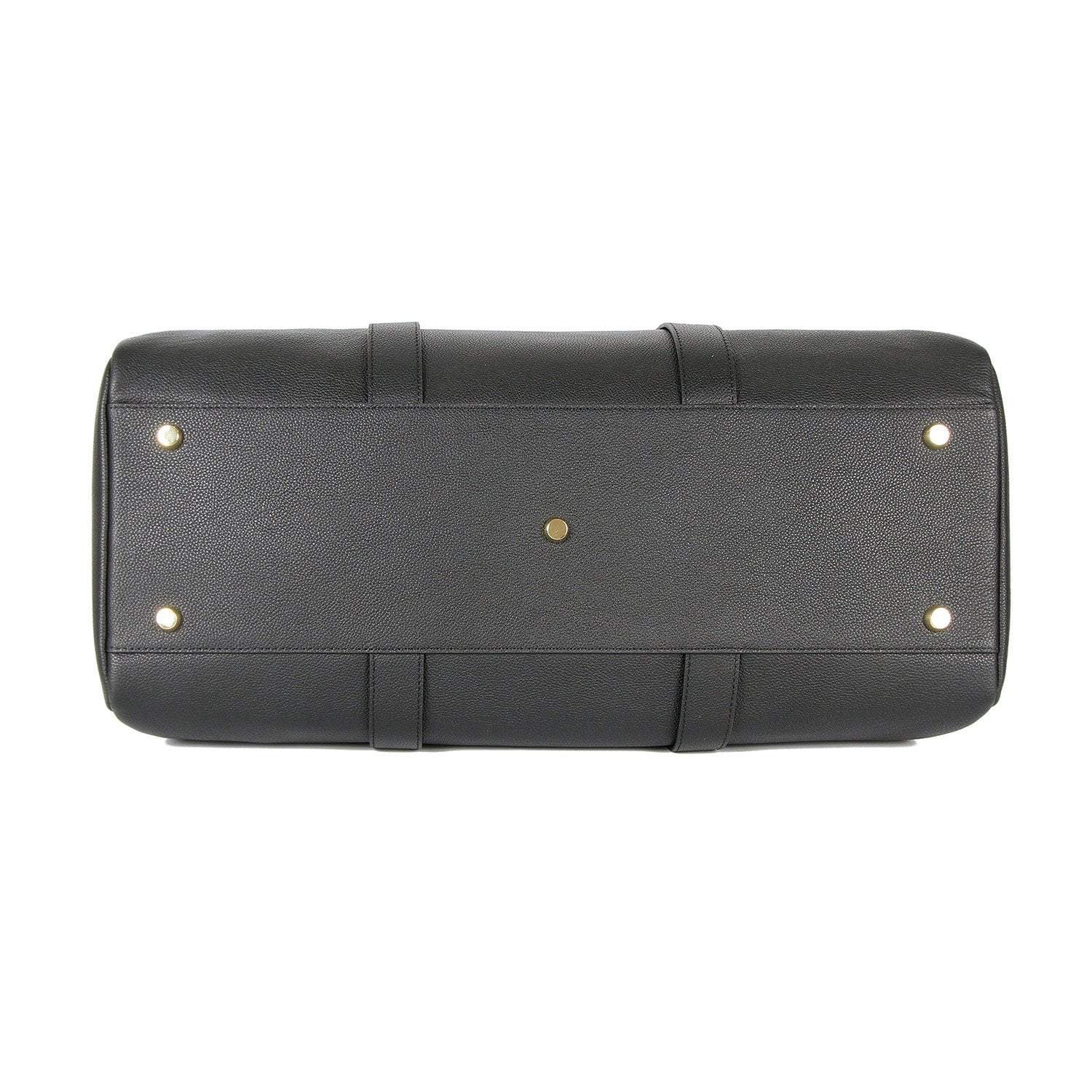 Santiago Soft Grain and Crocodile Embossed Leather Holdall - EZZOTI