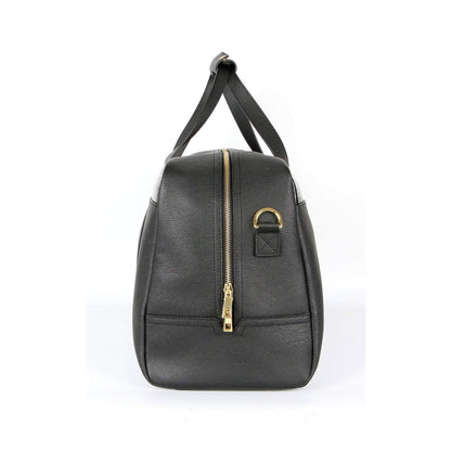 Santiago Soft Grain and Crocodile Embossed Leather Holdall - EZZOTI