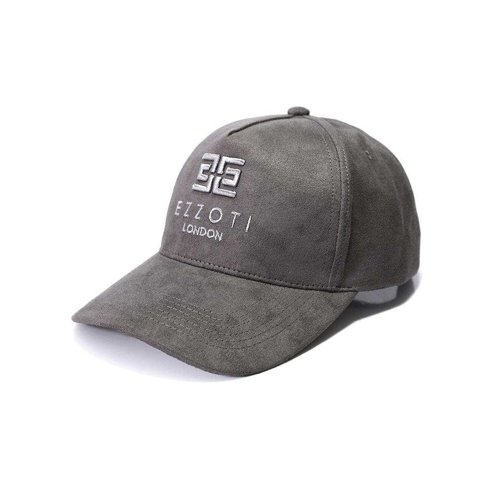 EZZOTI Suede Trucker Cap - Charcoal