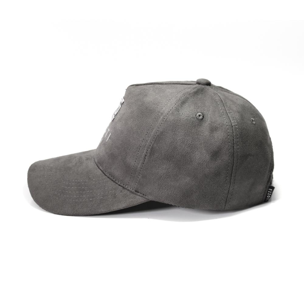 EZZOTI Suede Trucker Cap - Charcoal