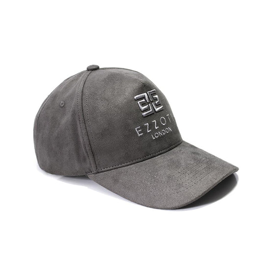 EZZOTI Suede Trucker Cap - Charcoal